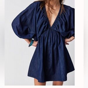 Portia Denim Mini Dress